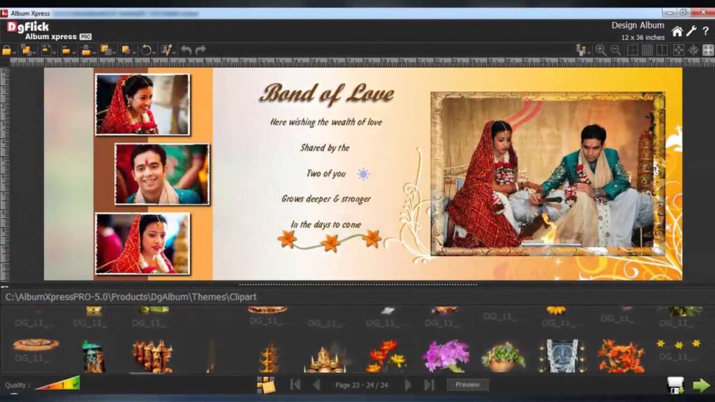 Automatic wedding album design software free download full version