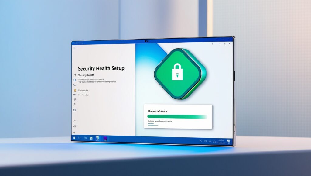 Windows security health setup download