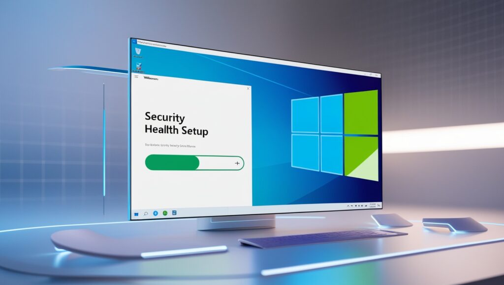 Windows security health setup download