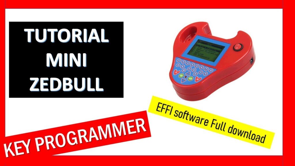 Zed bull mini key programmer software download